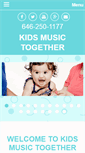 Mobile Screenshot of kidsmusictogether.com